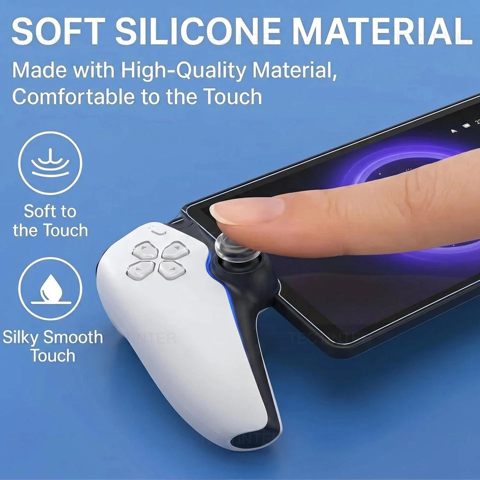Transparent Liquid Silicone Rocker Cap For PlayStation Porta