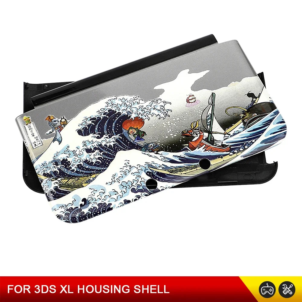 Replacement Faceplate Cover Case For 3DS XL 3DS LL Console S