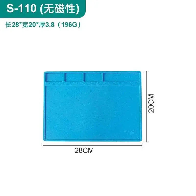 ESD Soldering Mat Repair Pad Insulation Heat Resistant Soldering Station Silicon Work Pad Desk Platform Phone Repair Tool Kit