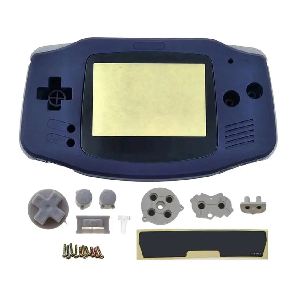 For GBA Game Console Shell Replacement Kits protective Shell Buttons Screws replacement Shell For Game Boy Advance Game Consoles