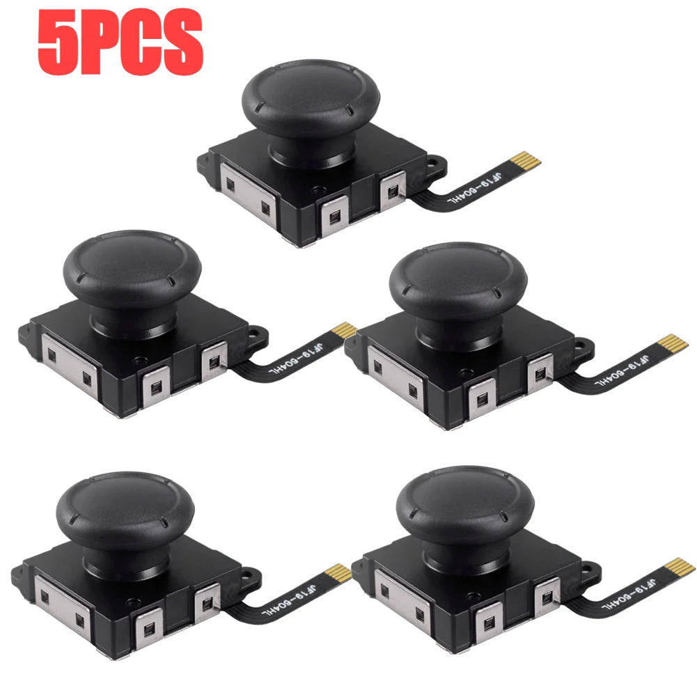 1-6PCS Hall Sensing Joystick for JoyCon Replacement No Drifting Electromagnetic Stick for Swicth / Switch OLED/Lite