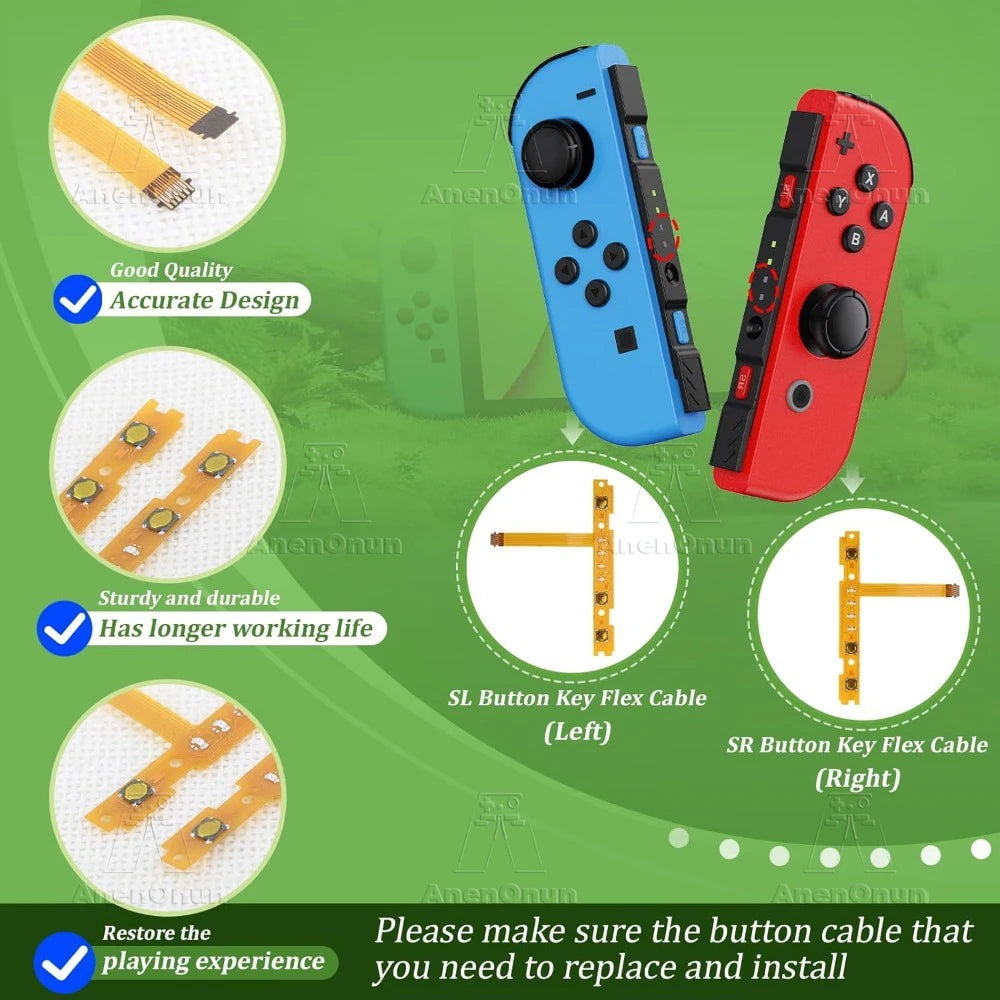 SL/SR Button Flex Cable for Switch/Switch OLED Premium Joy C