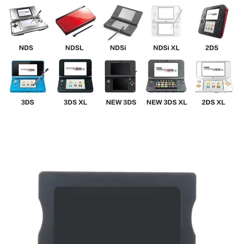 DS Game Flashcard Adapter Retro Video Games Memory Card Down