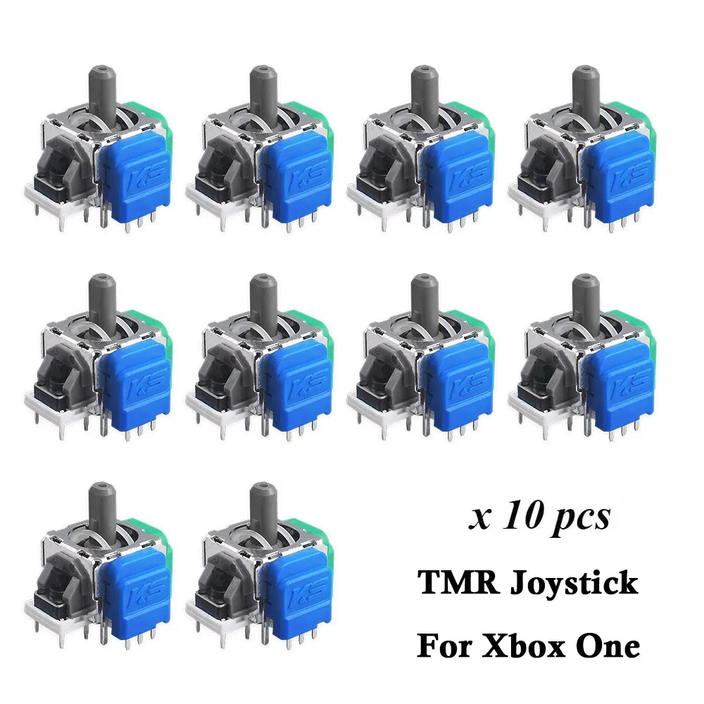 10Pcs Tmr Electromagnetic Joystick Replacement for Ps5 Gamep