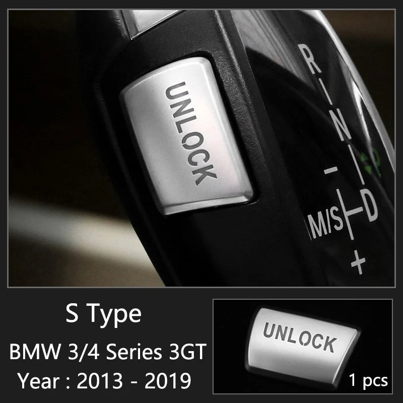Chrome Car Styling CD Panel Switch Button Cover Sticker Trim For BMW 3 4 Series F30 F32 F34 F35 F36 320i 318i Inner Accessories