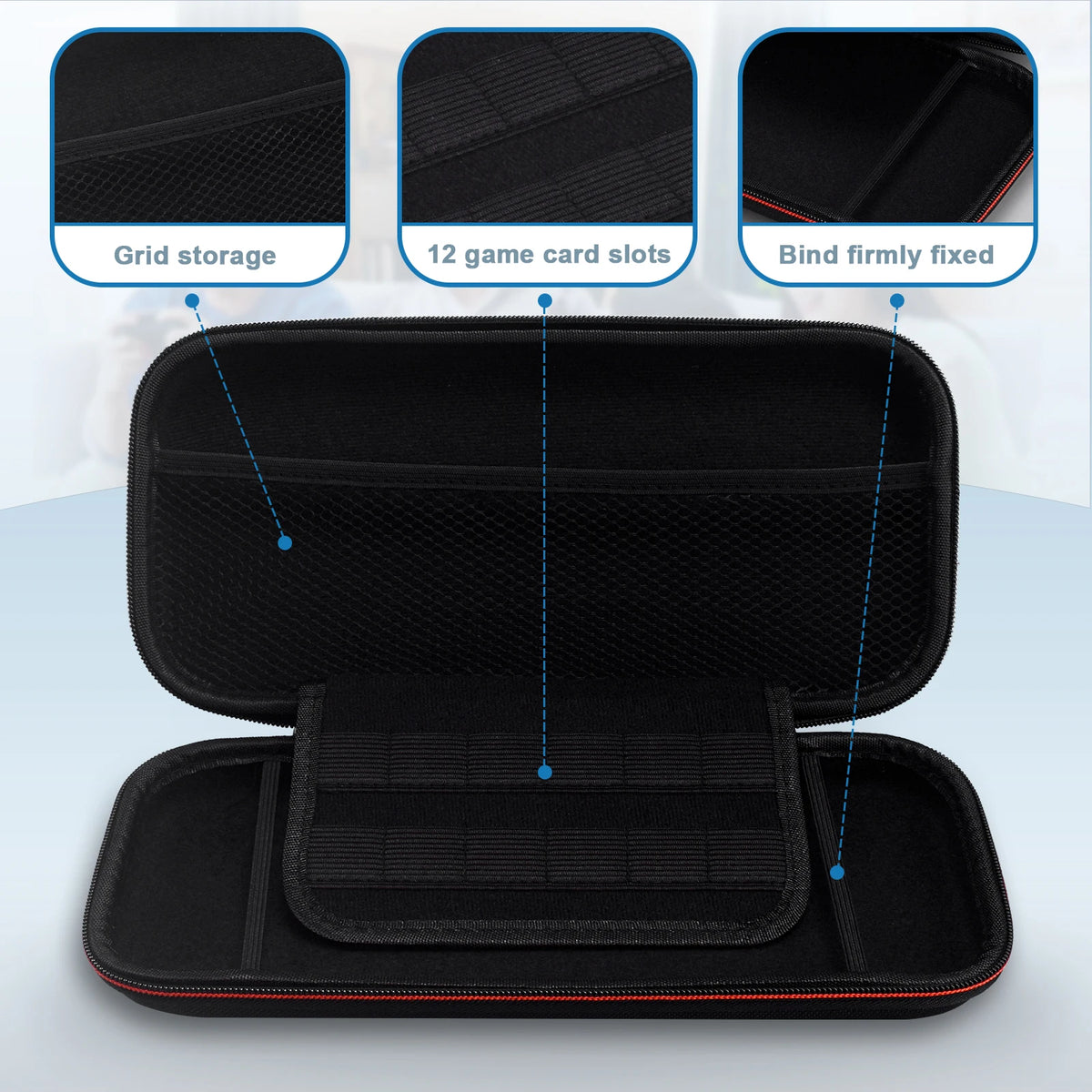 Portable Carrying Case for Nintendo Switch 2 Travel EVA Hard