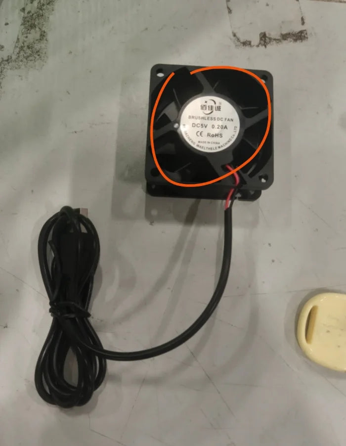 1PC PC Computer Case Cooler 60mm USB Fan 5V Brushless Cooling Fans For Raspberry Radiator Ventilation Oil Bearing