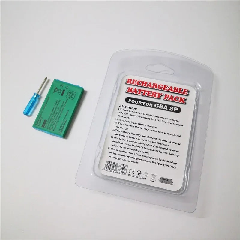 Built-in Battery for Nintendo GBA GameBoy Advance SP Gaming 