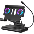 100W Docking Station for Switch 2 with Dual Cooling Fan 4K 60Hz HDMI 1000Mbps Ethernet Compatible with ROG Ally/AllyX SteamDeck