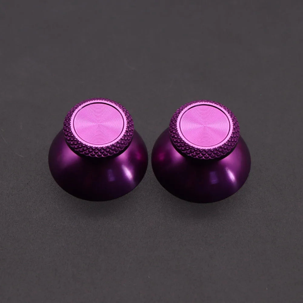 2PCS Metal Analog Joystick Thumb Stick Grip Cap Replacement Parts for PS5 Controller Thumbstick Replacement