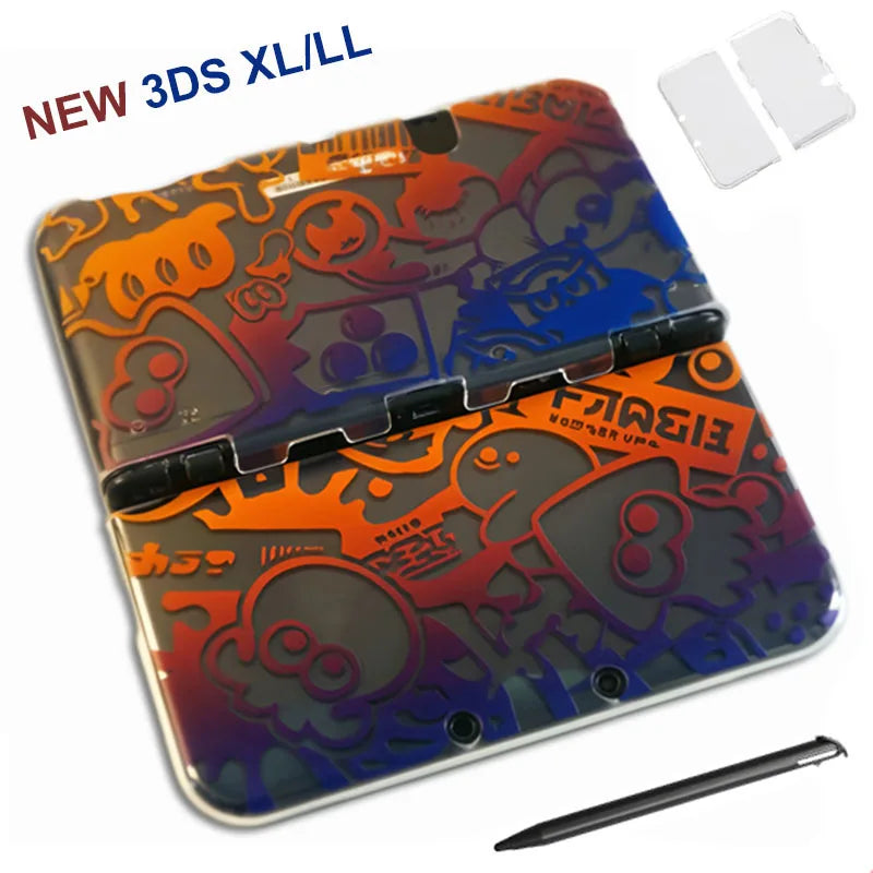 Soft Transparent Protective Shell Case For New 3DS XL LL Cle