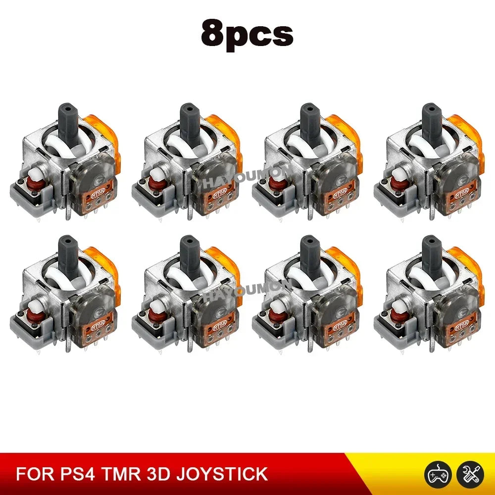 2-10PCS Replacement TMR Effect Joystick 3D Analog ThumbStick for PS5 PS4 Controller for Xbox Series S/Switch PRO Gampad Repair