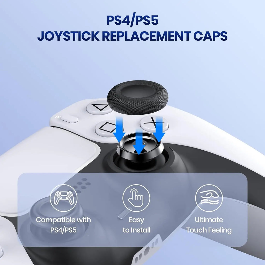Replacement Joystick Caps for PS5/PS4 Game Console Controlle