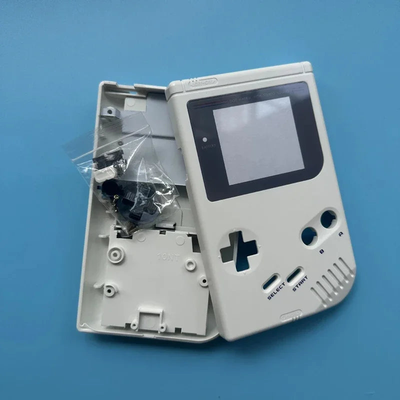 For Gameboy Classic GB DMG Shell Replacement Kit High Quality Console Housing With Buttons Conductive Pads Screws Accessories