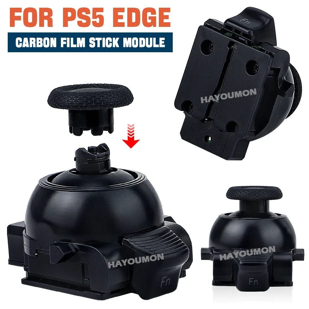 Carbon Film Analog Joystick Replacement Stick Module For PS5
