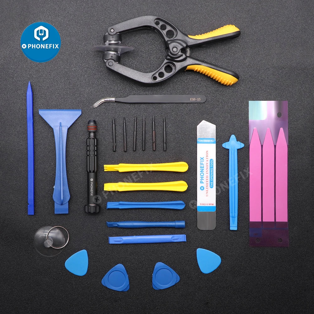 Professional Phone Repair Tool Kit Suction Cup Tweezer Pry O