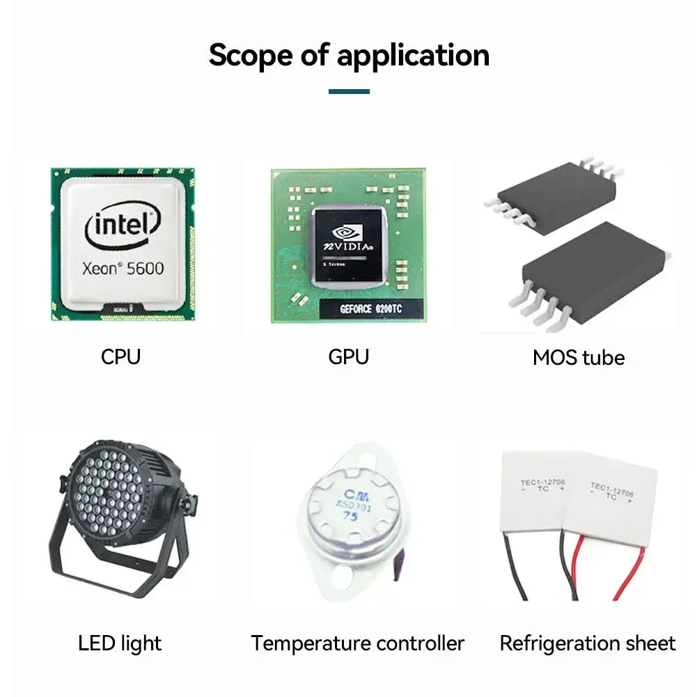 3/5/7/15/30g 4.8W/M-K High Performance Thermal Grease Syring