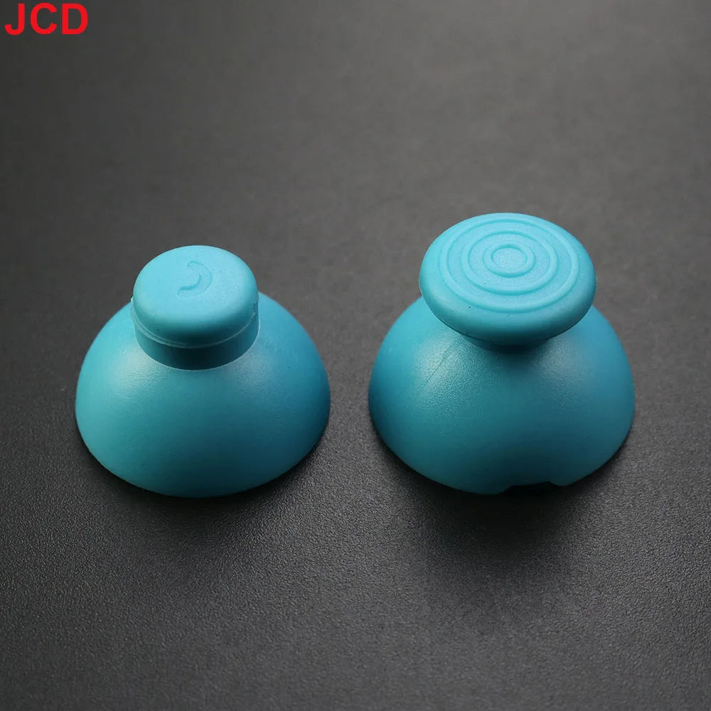 JCD 1 Set Left And Right Replacement Analog Joystick Thumb Stick Silicone Cap For GameCube For NGC /GC Controller