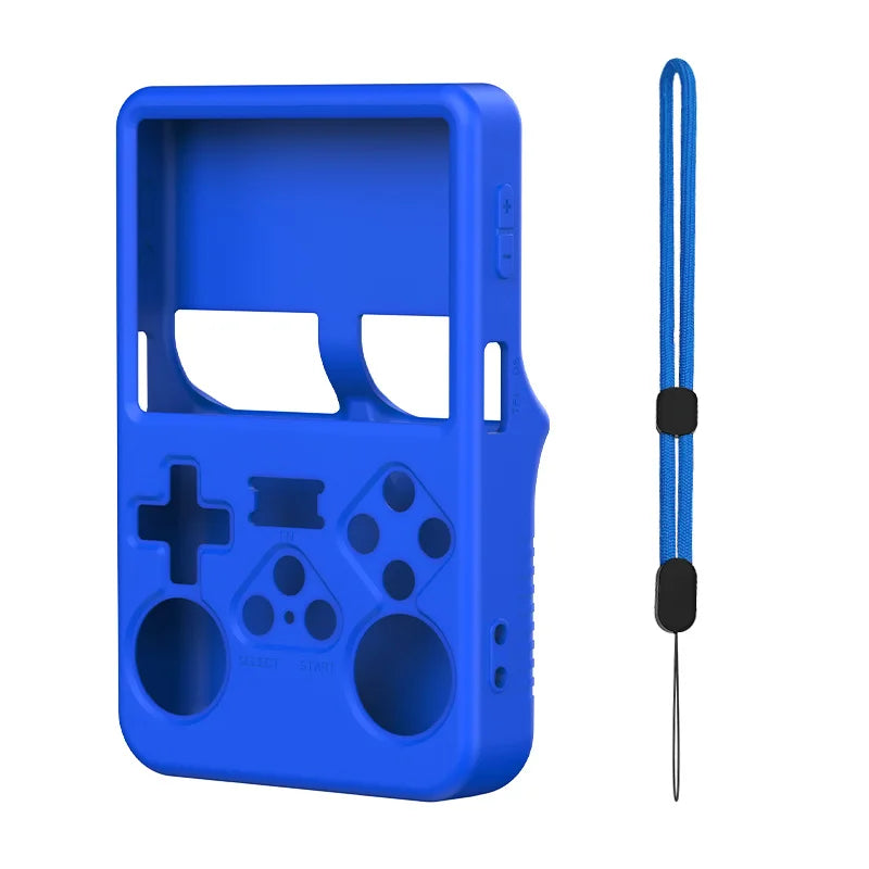R36S Silicone Case Handheld Game Console Silicone Protective Cover Anti-Scratch Storage Box Soft Shell For R36S Game Accessories