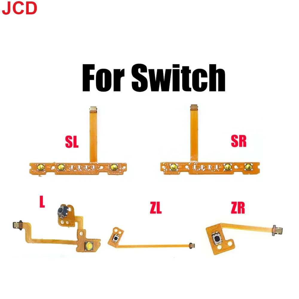 JCD Replacement For Switch JoyCon ZR ZL L SL SR Button Key R