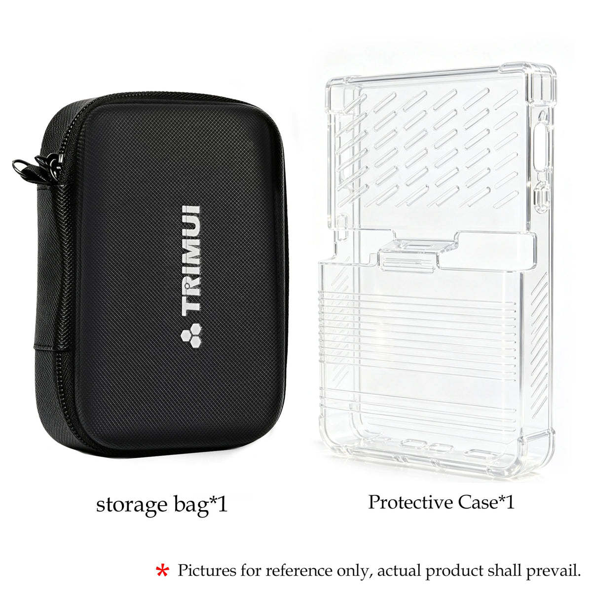 For Trimui Brick PRO TPU Case Storage Bag Portable Brick PRO Game Console Transparent Soft Shell Handheld Carry Bag Accessory