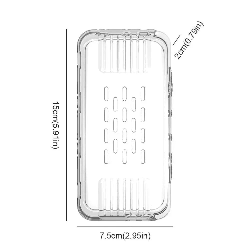 Protective Case For ANBERNIC RG35XX H Shockproof TPU Transpa