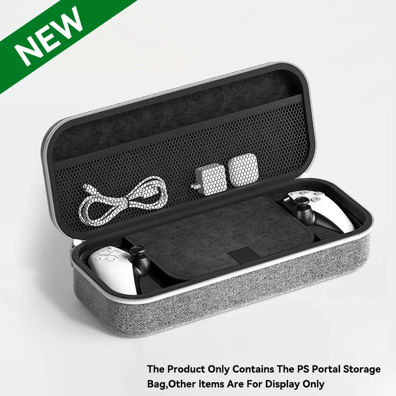 Portable Case Bag for PS Portal Case EVA Hard Carry Storage Bag For Sony PlayStation 5 Portal Handheld Game Console Accessories