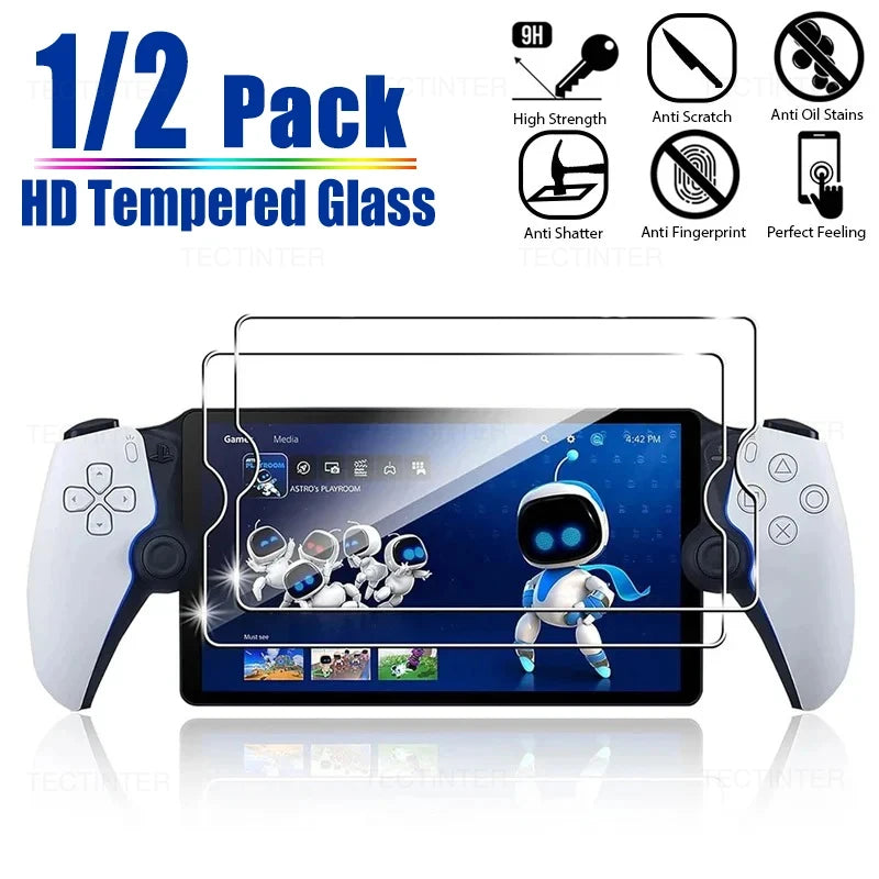 1/2Pcs Screen Protector Tempered Glass for Sony PlayStation 