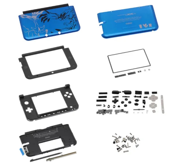 Handheld Console Shell Suitable For 3DSLL 3DSXLRetro Game Console Renovation Console Shell Complete Set Custom Accessories