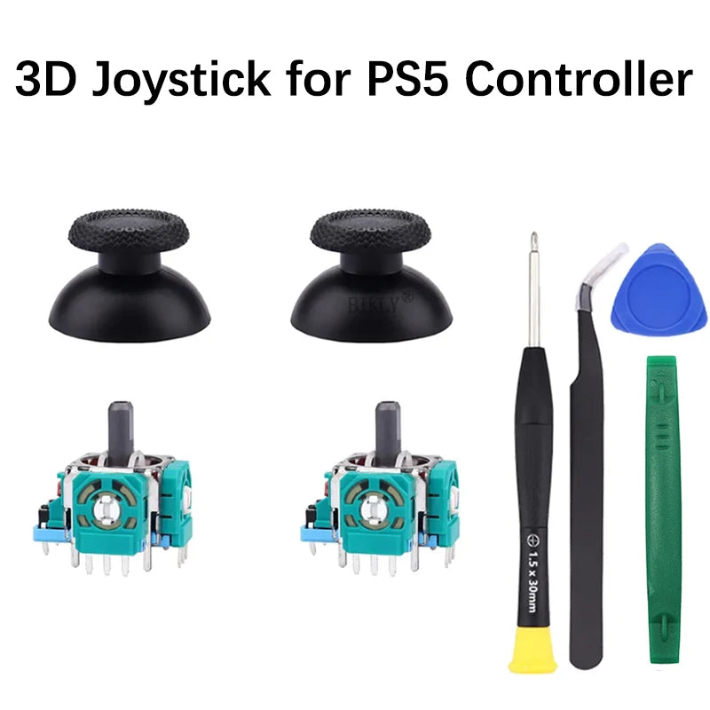8 in 1 Replacement Joystick Kit for PS5 Controller with Scre