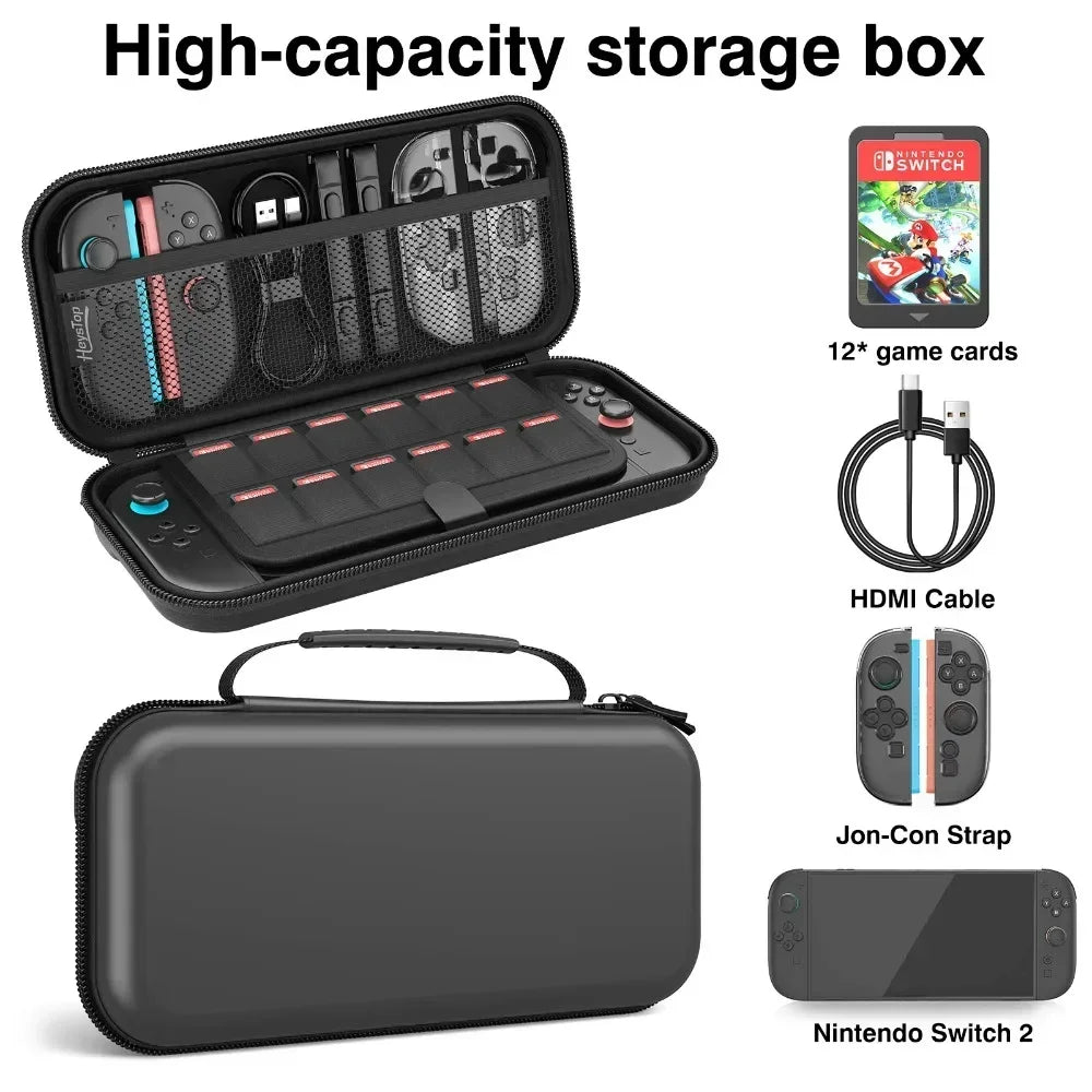 Comptible for Switch 2 Portable Lightweight and Large Capaci