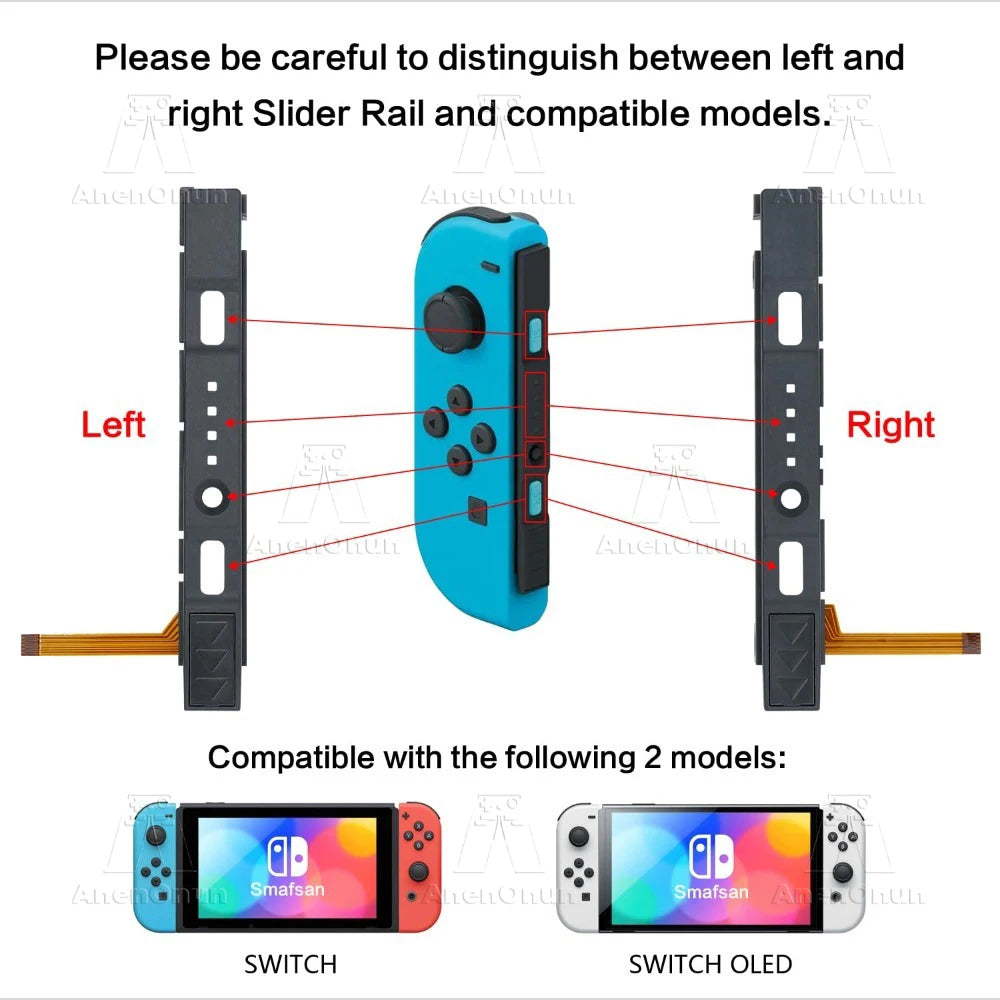 Switch/Switch OLED Joycon Slide Rail Premium Replacement Rep