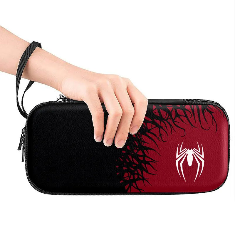 Spider Themed Storage Bag For Nintendo Switch Oled Console P