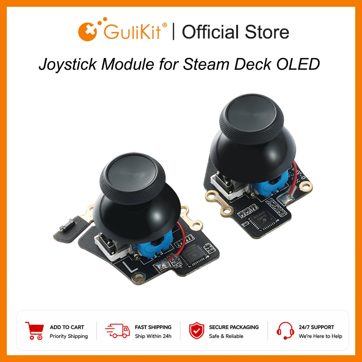 Gulikit SD05 Hall Effect Joystick Module for Steam Deck OLED