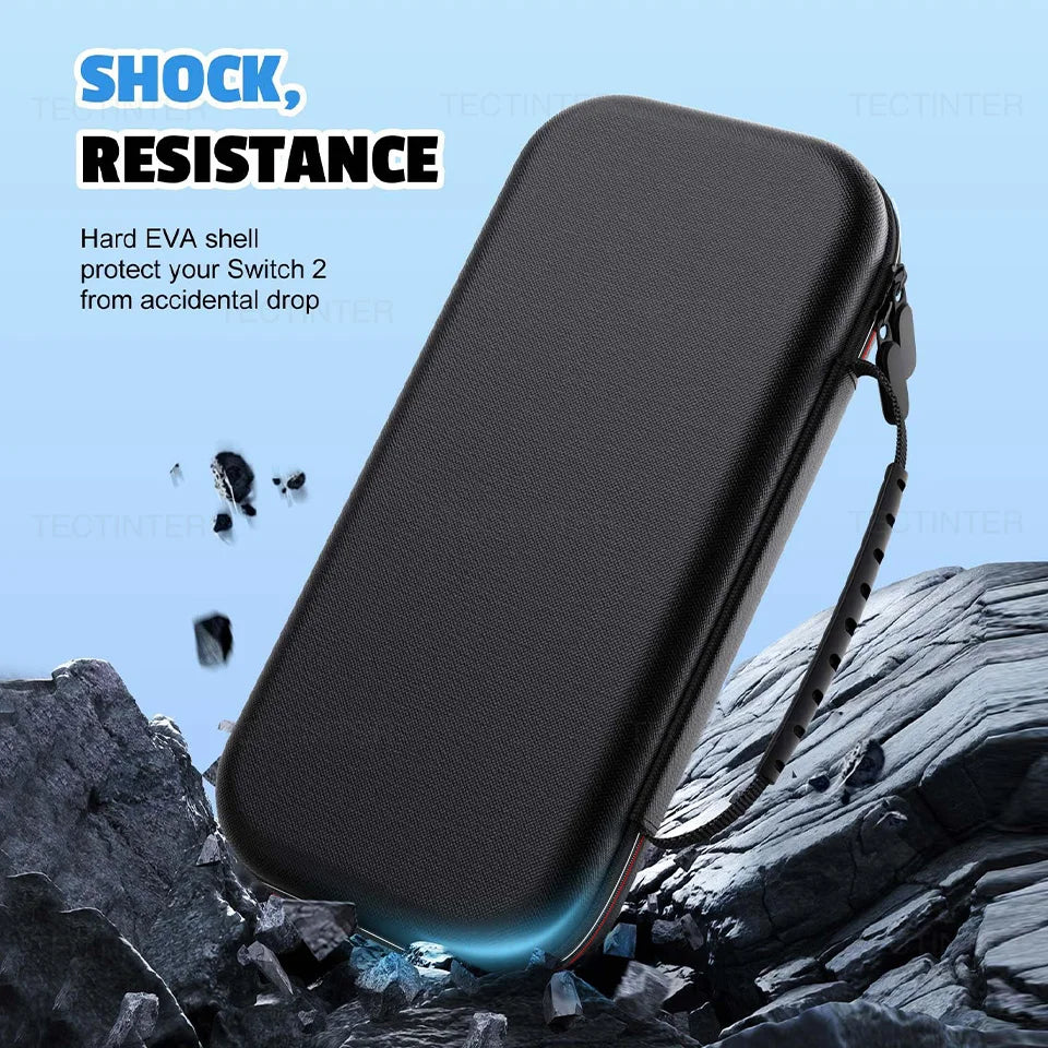 Travel Carrying Case For NS Switch 2 Console EVA Hard Shell 