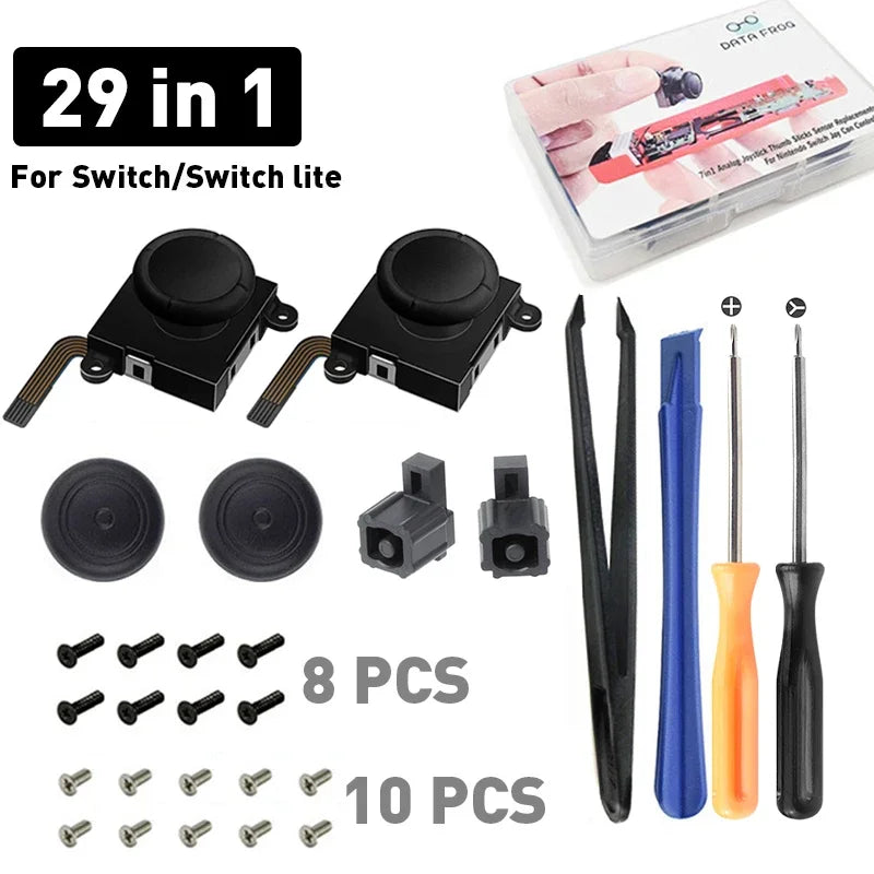 DATA FROG 3D Joystick Replacement Kit For Switch Lite OLED