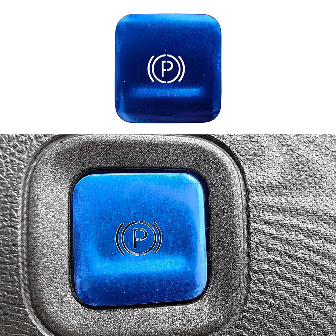 Electronic Parking Brake Button Ring Trim Fit for Chevy Silverado 1500/GMC Sierra 1500 2500 3500 HD Tahoe/Suburban/YUKON HUMMER