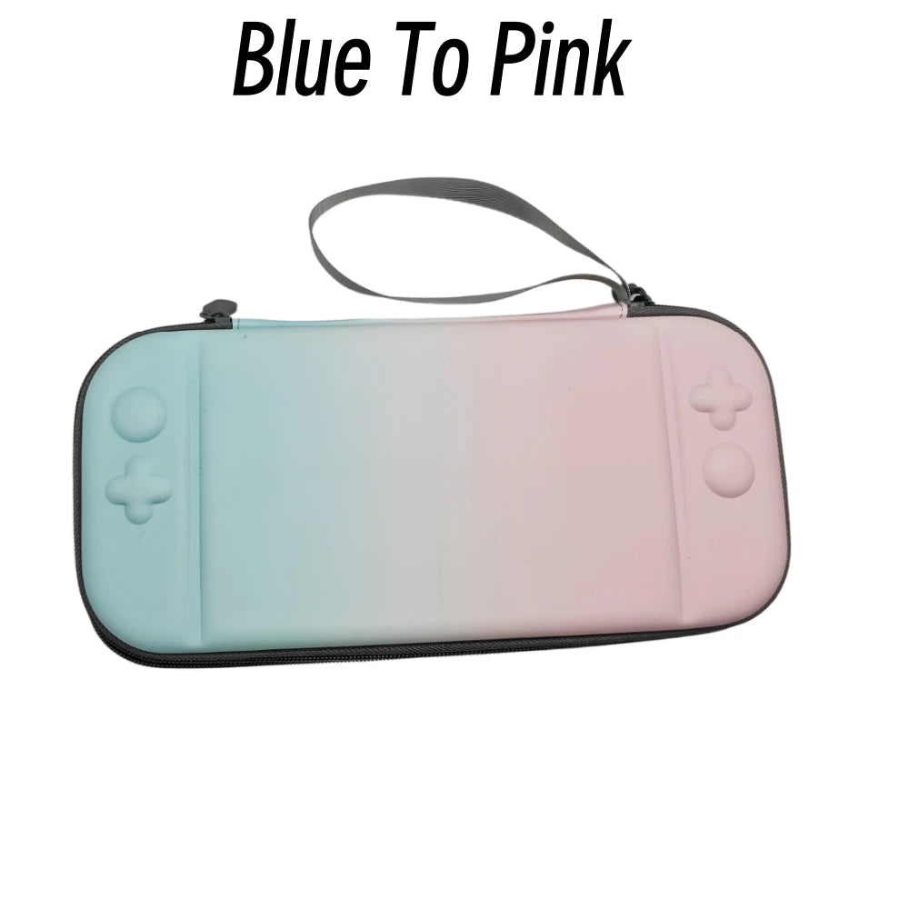 New Gradient Color Slim Travel Carrying Case for Switch 2 Game Console Storage Bag EVA Hard Protective Hand Bag NS 2 Accessories