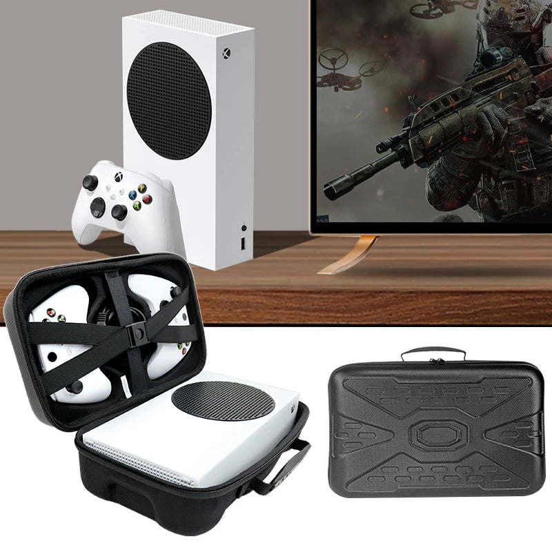 Portable Storage Bag for Xbox Series S Game Console Gamepad 