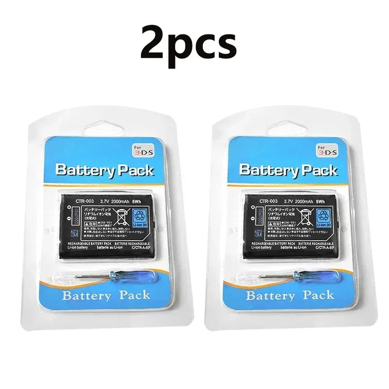 CTR-003 SPR-003 3.7V Lithium Battery Replacement For NDSL NEW 3DSLL 3DSXL N3DS 2DS GBA SP Gameboy Game Console