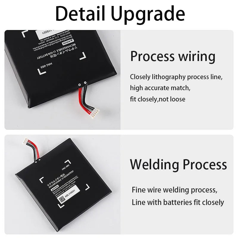 HAC-003 Rechargeable Battery 4310mAh Upgrade Battery Replace