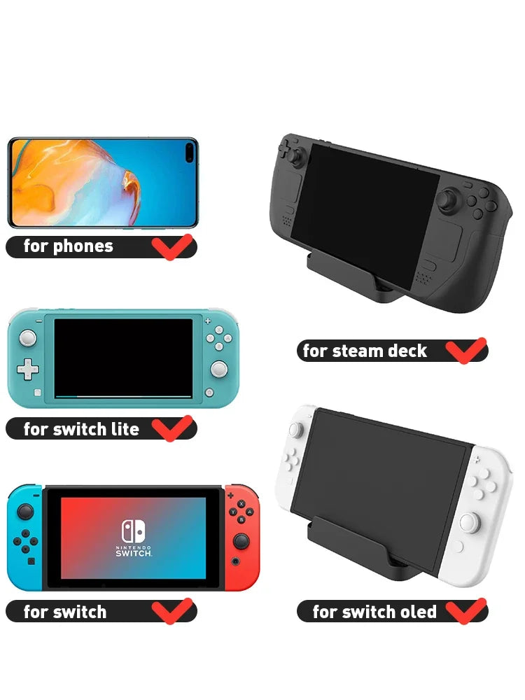 Portable Storage Bag + Crystal Shell + Tempered Glass + Dock