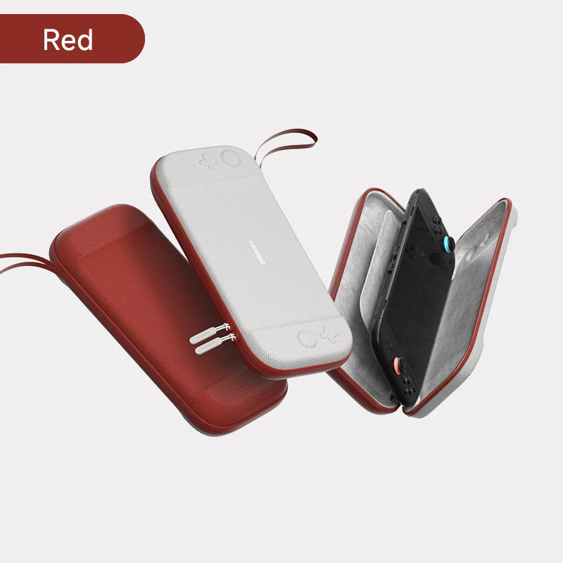 Hagibis Portable Carrying Case for Switch 2 Colorful Traveling Bag Hard Shell with 10 Games Cartridges Spandex Ultra Soft Cover