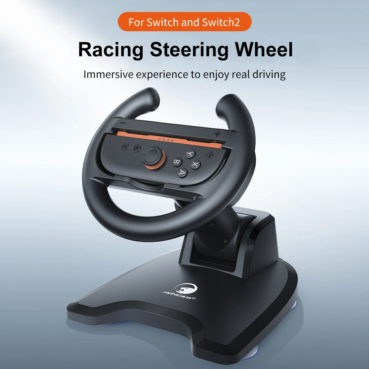 HONCAM Universal Racing Wheel Stand for Switch & Switch2 Joy