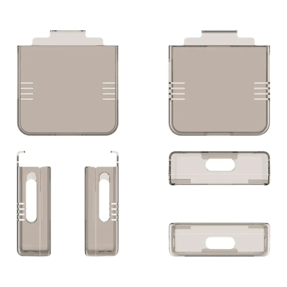 for Miyoo Flip/Miyoo Flip V2 handheld game console Transparent Hard Shell Anti Fall Dust-proof Protective Shell Game Accessories