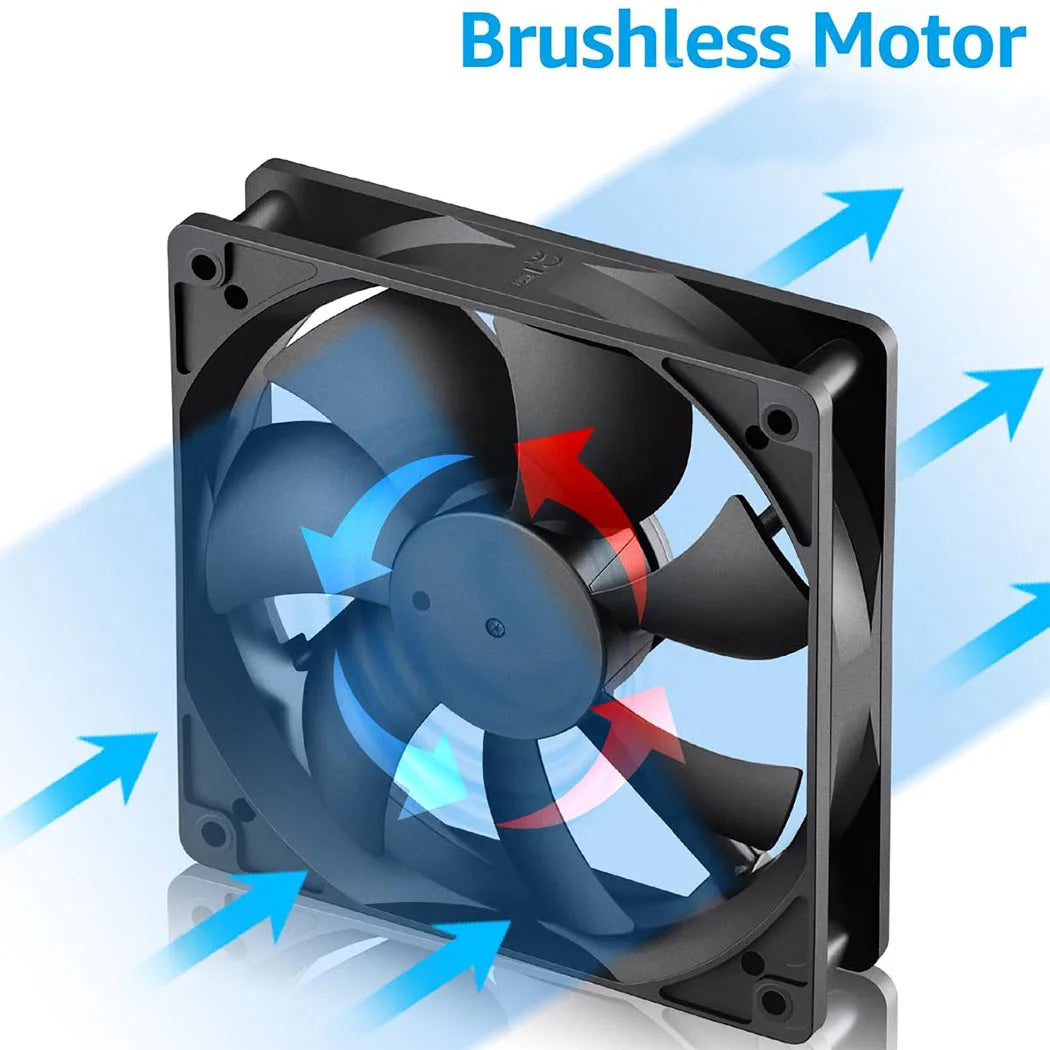 120x120x25mm 120mm Case Exhaust Fan DC Brushless 5V 12V 24V 