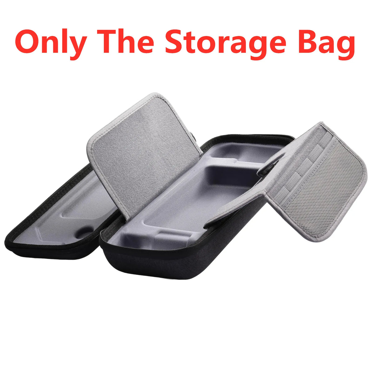 Carrying Case for Steam Deck Game Console Portable Storage Bag with Interlayer Card Slots for Steam Deck Gaming Accessories
