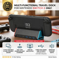 For Switch 2 Docking Station & Hub HDMI TV Converter 4K 60Hz