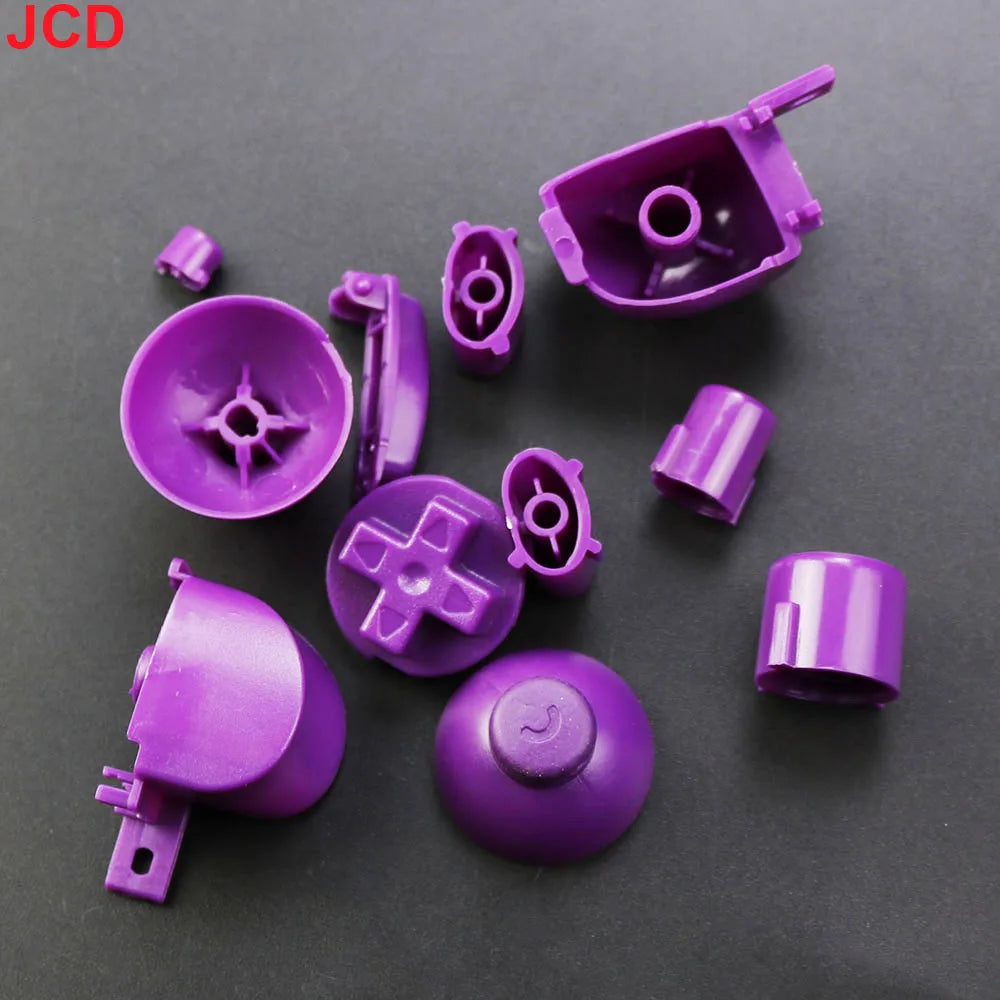 JCD 1Set Full Set L R ABXY Z Keypads Buttons With 3D Thumbst