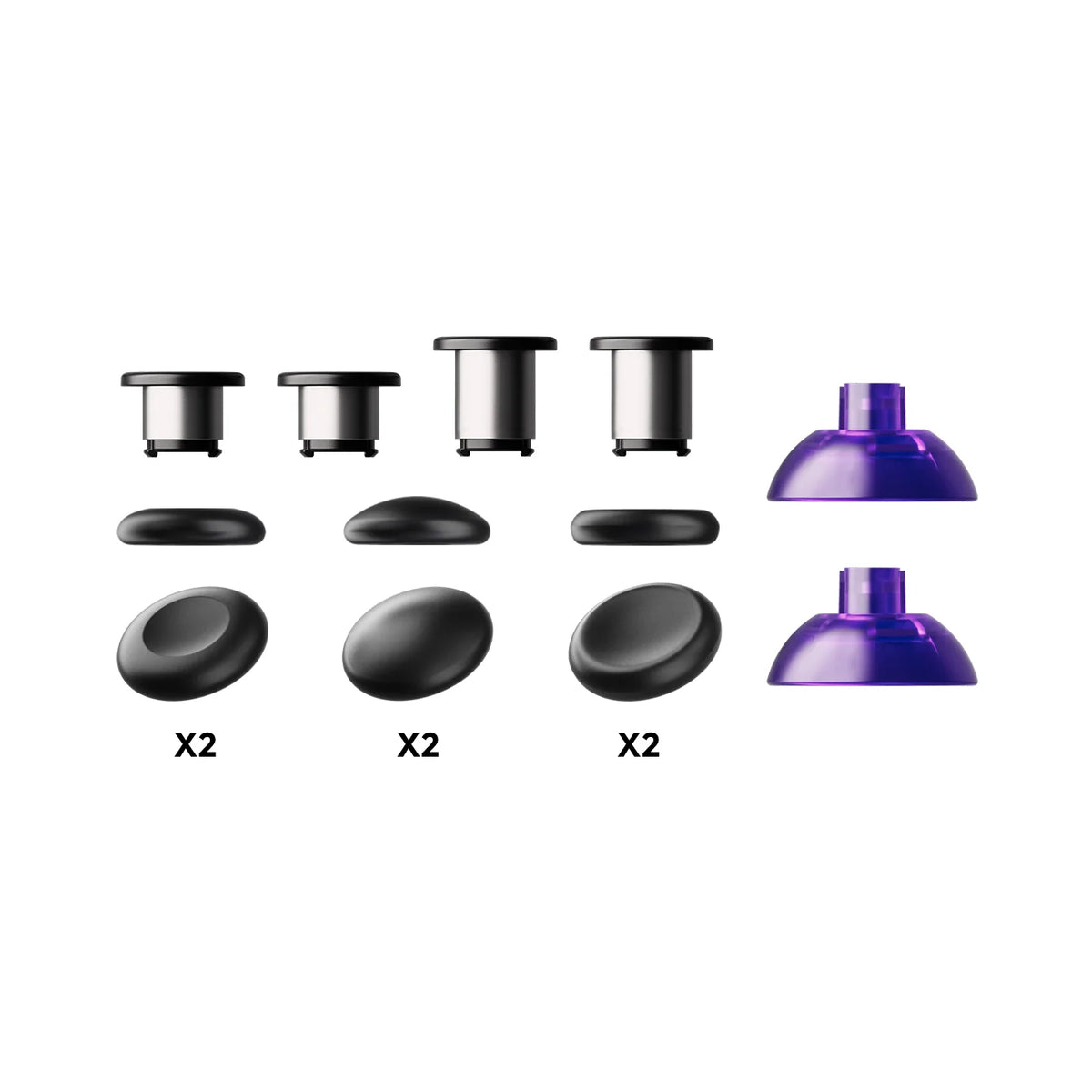 Leadjoy Official Xeno plus Game Controller Accessories Special Joystick Dynamic Hat No.1 No.2 Set for Enhanced Gaming Experience